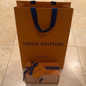 Louis Vuitton Orange and Blue Gift Set